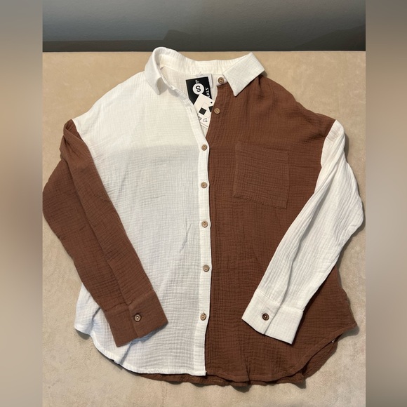NWT Cosy Casual Linen Shirt - Picture 3 of 5